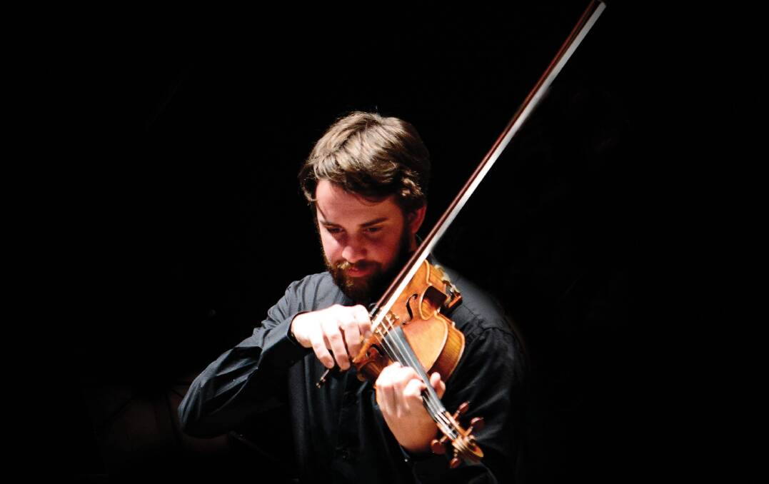 ACO violinist Glenn Christensen. Picture: Supplied