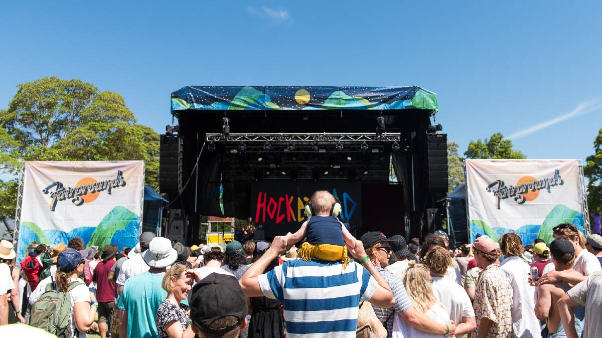 FLASHBACK: Music fans, young and old, rocked out at the Fairgrounds Festival in Berry last year with thousands expected again to the local showgrounds this Friday and Saturday. Picture: Ian Laidlaw