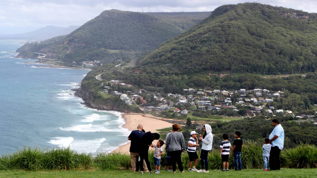 The view from Bald Hill. 