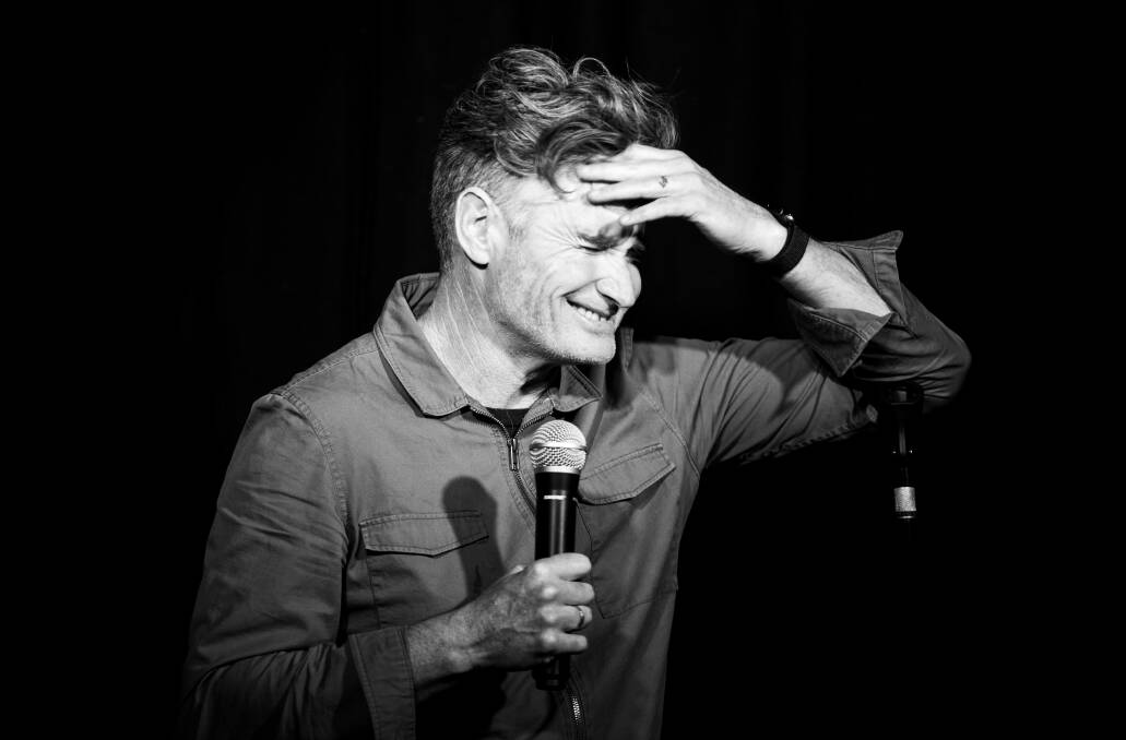 Dave Hughes is one of a number of comedians returning to the Wollongong Spiegeltent this June. Picture supplied.