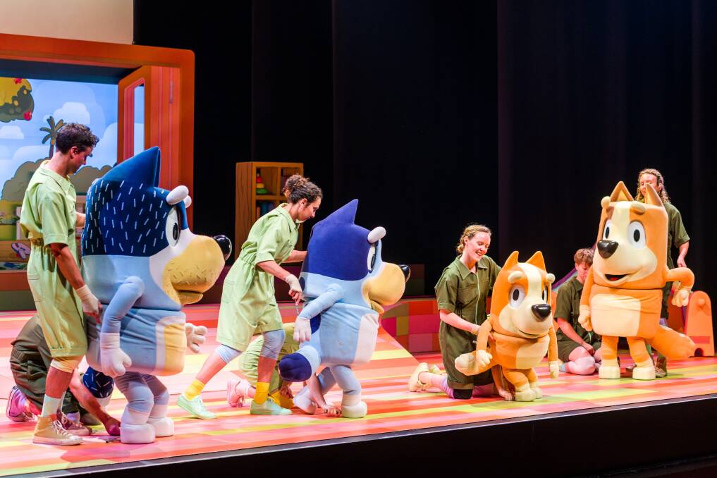Bluey's Big Play is at the Illawarra Performing Arts Centre from December 30 until January 3. Picture: Darren Thomas