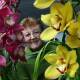 FLASHBACK: Helen Williams of Kanahooka with some of the beautiful blooms on display in 2012. Picture: ACM File Image