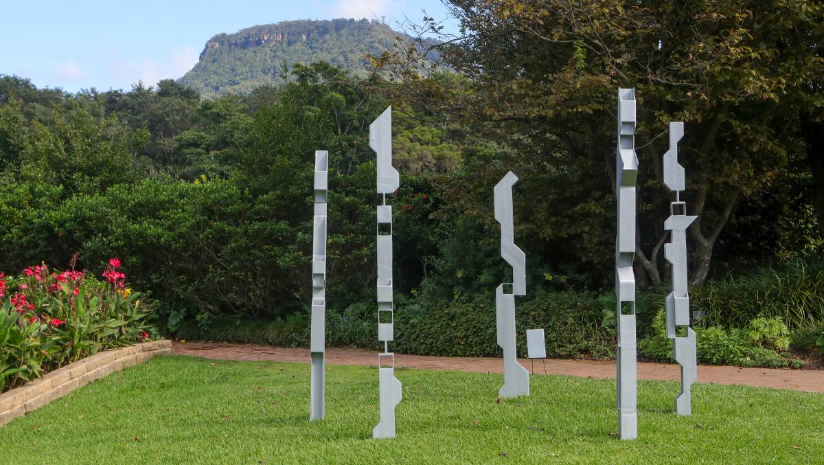 GALLERY - Some of the art installations on show at the Wollongong Botanic Garden as part of their biennial sculpture exhibition. Pictures by Sylvia Liber.