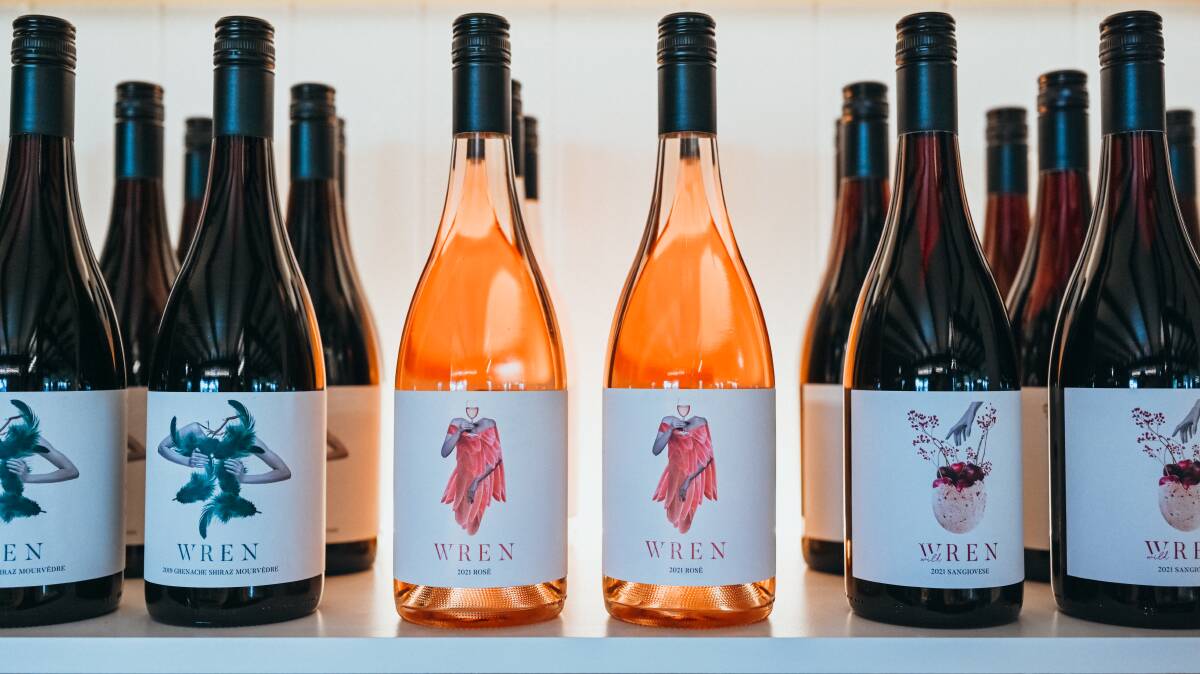 THE RANGE: The launch range of Wild Ren includes a Semillon, Shiraz, Gruner Veltliner, Vermentino, Sangiovese and GSM. A Chardonnay, Pinot Noir and a gin will be released later this year. Picture: Supplied