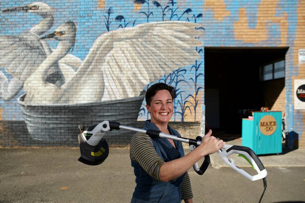 SUSTAINABILITY: Founder of Bulli's Library of Things, Andrea Persico. Picture: Adam McLean