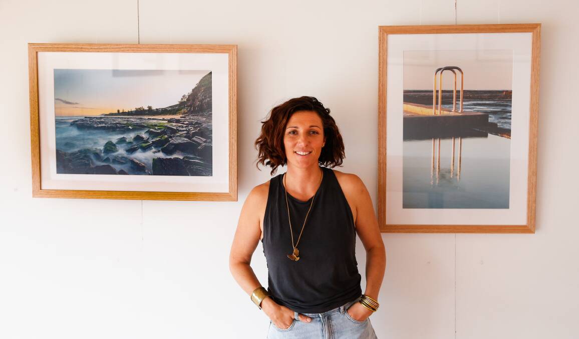 Judith Russo with some of her photography prints. Artspace 2515 will open from 10am-4pm Wednesdays to Sundays. 
