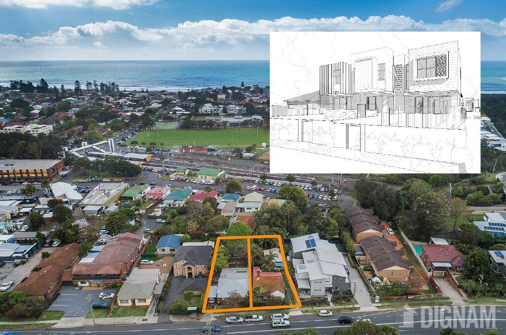 Townhouse development site up for grabs in Thirroul