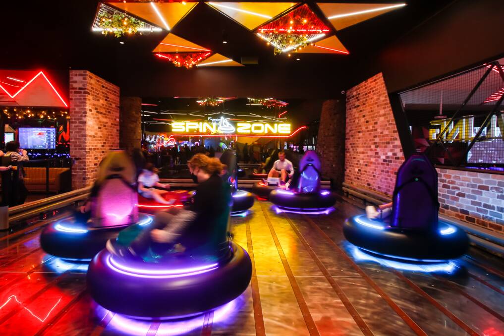 The parent company of Timezone took over operation of a traditional bowling alley on the Princes Highway at Albion Park Rail and gave it an extreme makeover during the recent lockdown. Picture: Anna Warr