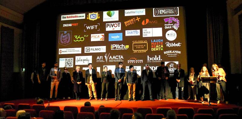 The finalist films are judged by a panel of industry specialists with winners
in 11 categories announced at the gala screening. Picture: Supplied