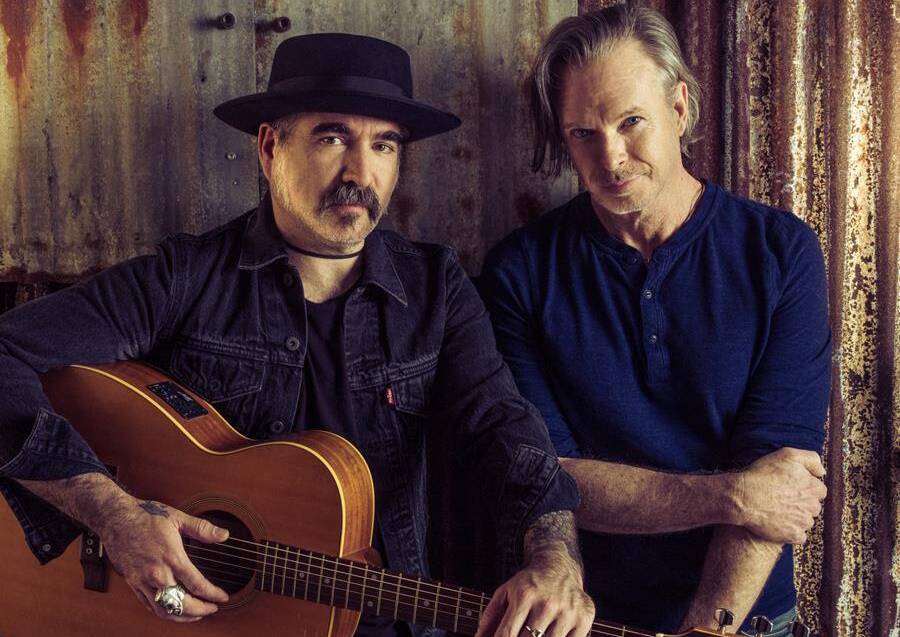 HEART THROBS: Music stars of the '90s Jack Jones and Rick Price are finally releasing their first album together, Californian Dreaming. Picture: Supplied