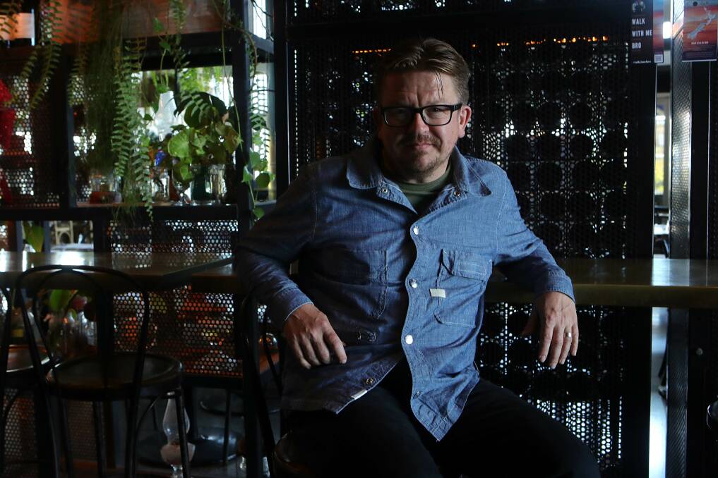 Film-maker and head of Screen Illawarra Nick Bolton. Picture by Sylvia Liber.