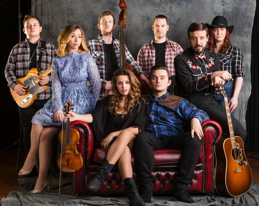 The cast of Nashville Live. Picture: Supplied