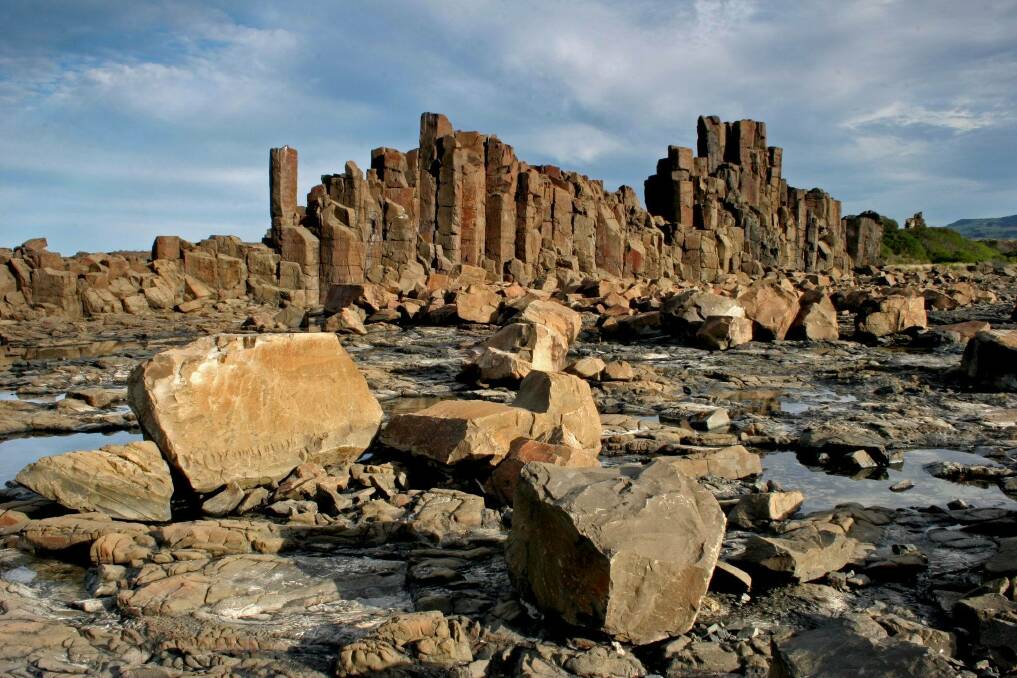 TV STAR: A Foxtel crew was at the heritage-listed Old Bombo Quarry recently, as the site will feature in an upcoming episode of Coast Australia. Picture: Flora Cauchi