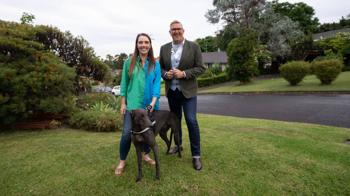 Giant greyhound from Mount Ousley stars on TV's Dogs Behaving Badly
