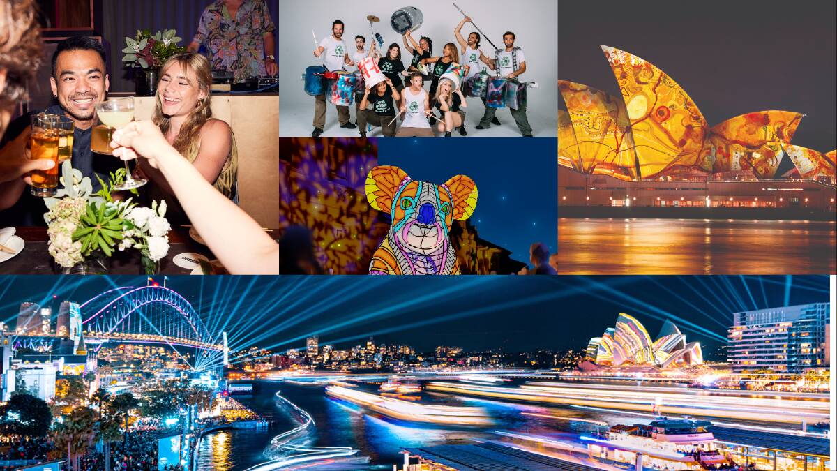For 23 days and nights Sydney and surrounds will dazzle with light installations, music talks and food as the city comes alive for Vivid. It all kicks off on May 26. Pictures supplied.