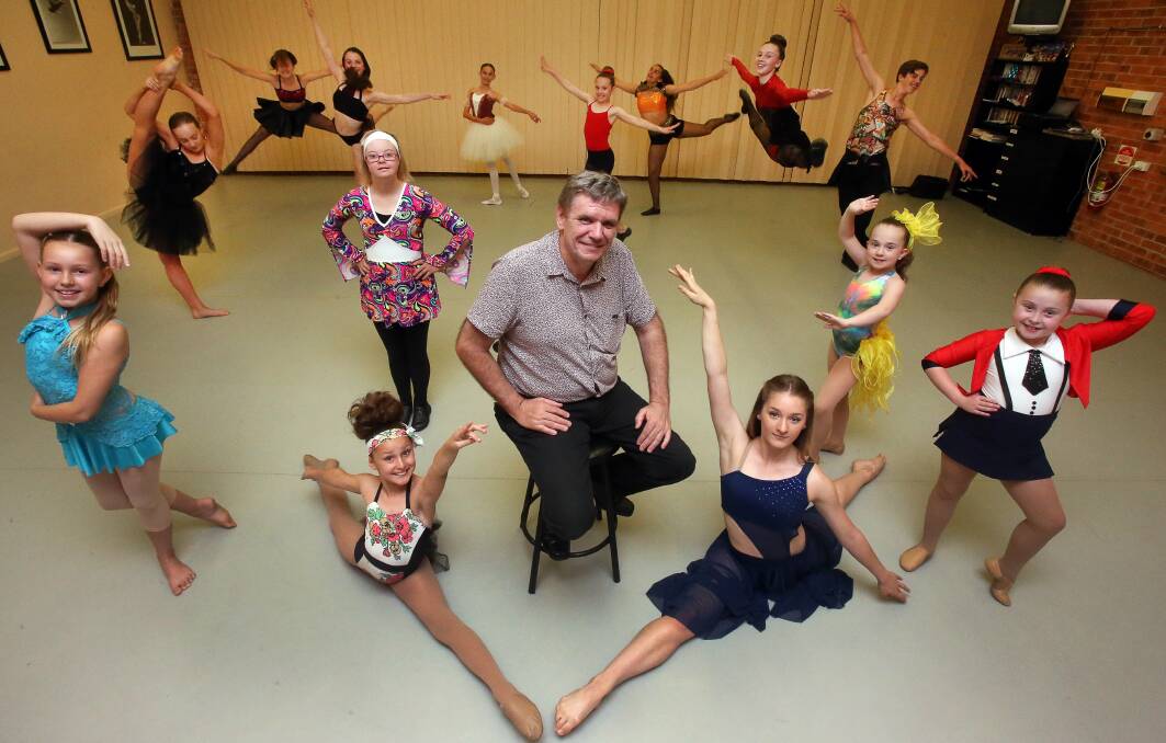 A TROUPER: Bruno Djumlija is overwhelmed by the support from dance schools in the Illawarra, Sydney and South Coast that want to pay homage to his late wife. Picture: Robert Peet