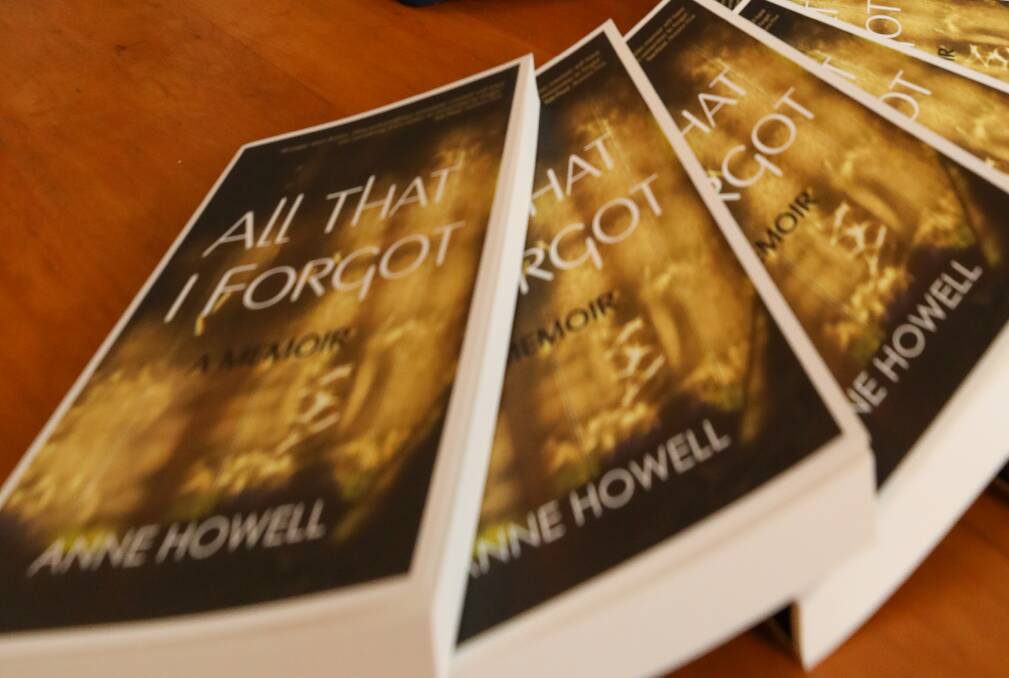 'Al That I Forgot', a memoir by Anne Howell, is available in bookstores and online. Picture by Adam McLean.
