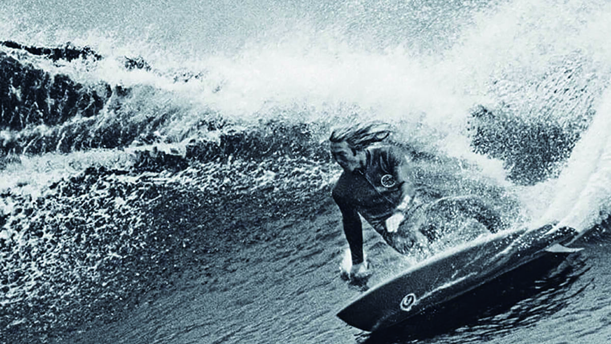 Terry 'Richo' Richardson in his hey day. It's taken in 1979 at Pipeline (Wreck Bay). Picture: Hugh McLeod.