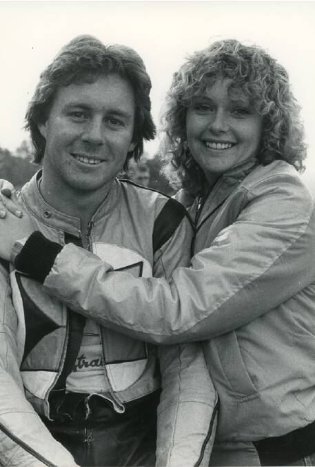 Wayne and Donna - an archive picture used in the documentary Wayne.