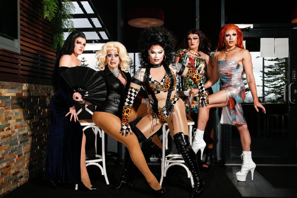 Drag Race: A new competition for drag stars will see 10 hopefuls put their best feet forward at La La La's in Globe Lane every month until August. Picture: Anna Warr