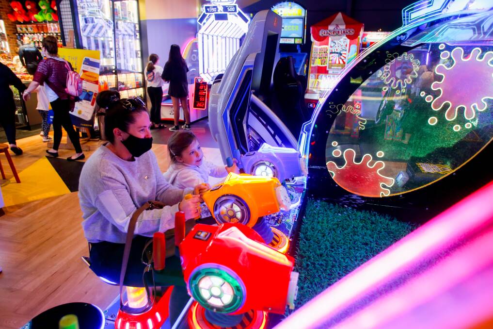 An extreme makeover now sees an abundance of arcade games on offer. Picture: Anna Warr