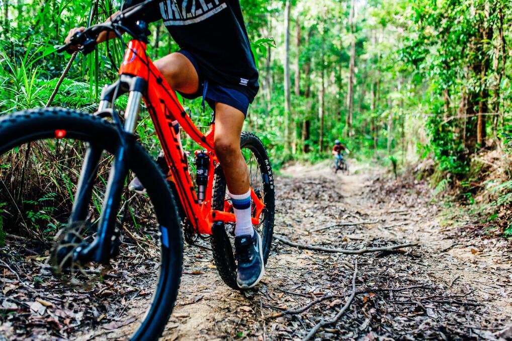 Keira MP Ryan Park says developing and managing trails was crucial to protecting the environment whilst also driving tourism and economic development. Picture: Jay Black DPIE