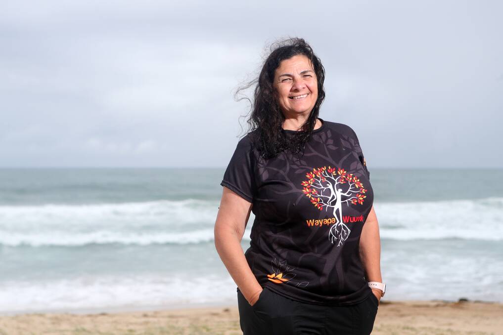 Jodi Edwards was the 2022 Shellharbour Woman of the Year, and was also nominated for the 2023 NSW Aboriginal Woman of the Year for her work in teaching and preserving the Dharawal language, stories and culture. Picture by Sylvia Liber.