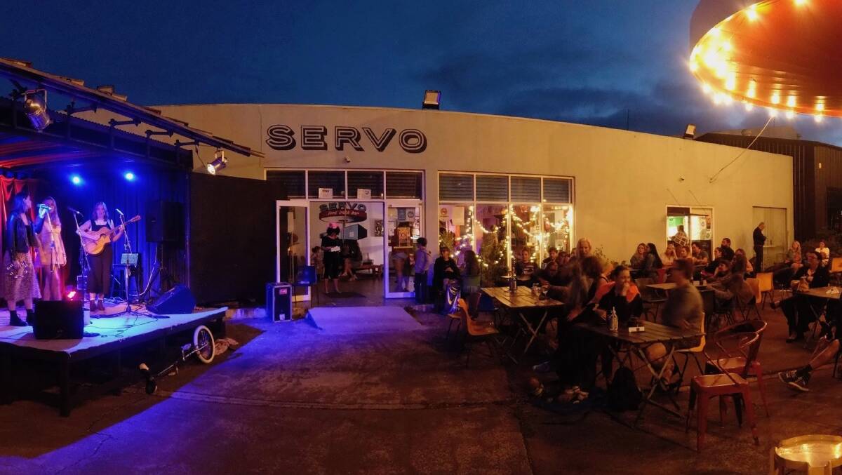 It's a venue welcome to everyone, including your dog, at the Servo Food Truck Bar. Picture: Supplied