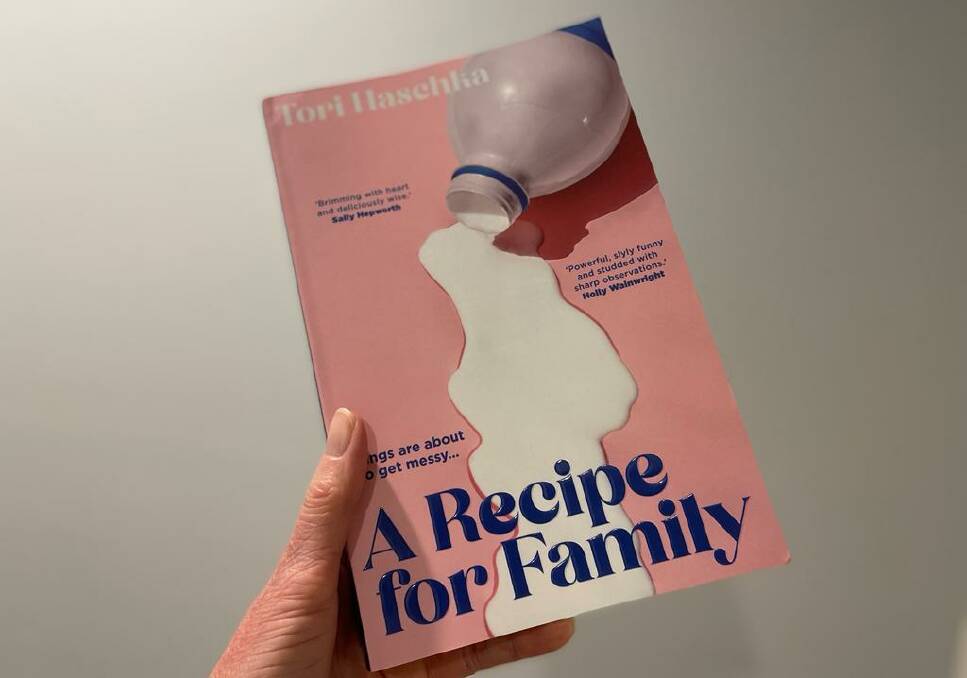 Tori Haschka's latest novel, A Recipe for Family. 
