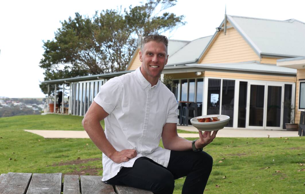 Crooked River Wines head chef Cameron Bailey. Picture by Robert Peet.