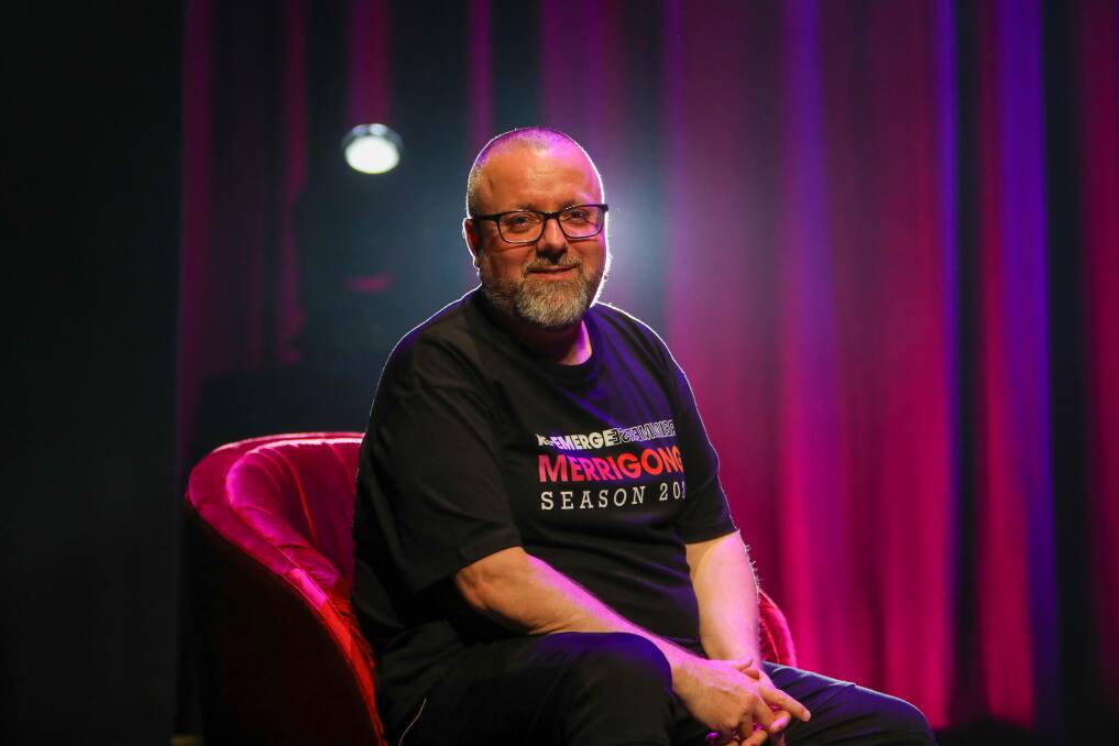 A REALIST: Merrigong director Simon Hinton is optimistic for a great theatre season in 2022 but says he's a realist and knows ticket sales will be slow and still plenty of disruptions. Picture: Adam McLean