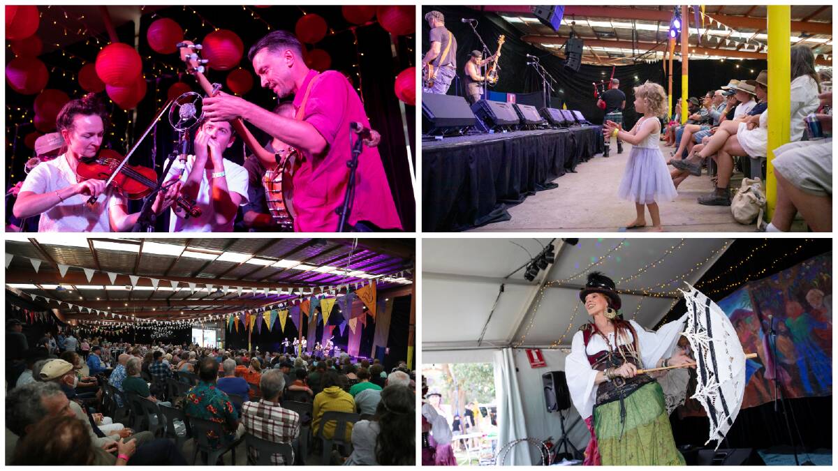 Music lovers across the generations visited the Illawarra Folk Festival over the weekend. Pictures by Anna Warr and Robert Peet.