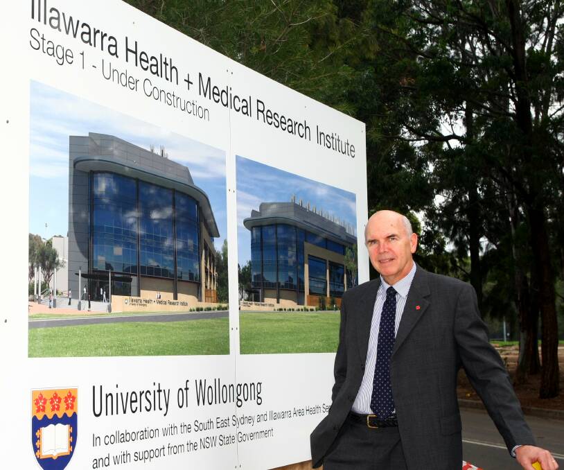 VISIONARY: Professor Don Iverson helped develop the blueprint for the University of Wollongong's Medical School. Picture: Hank van Stuivenberg