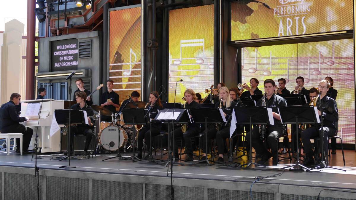 Wollongong Con students’ final concert with the Jazz Orchestra