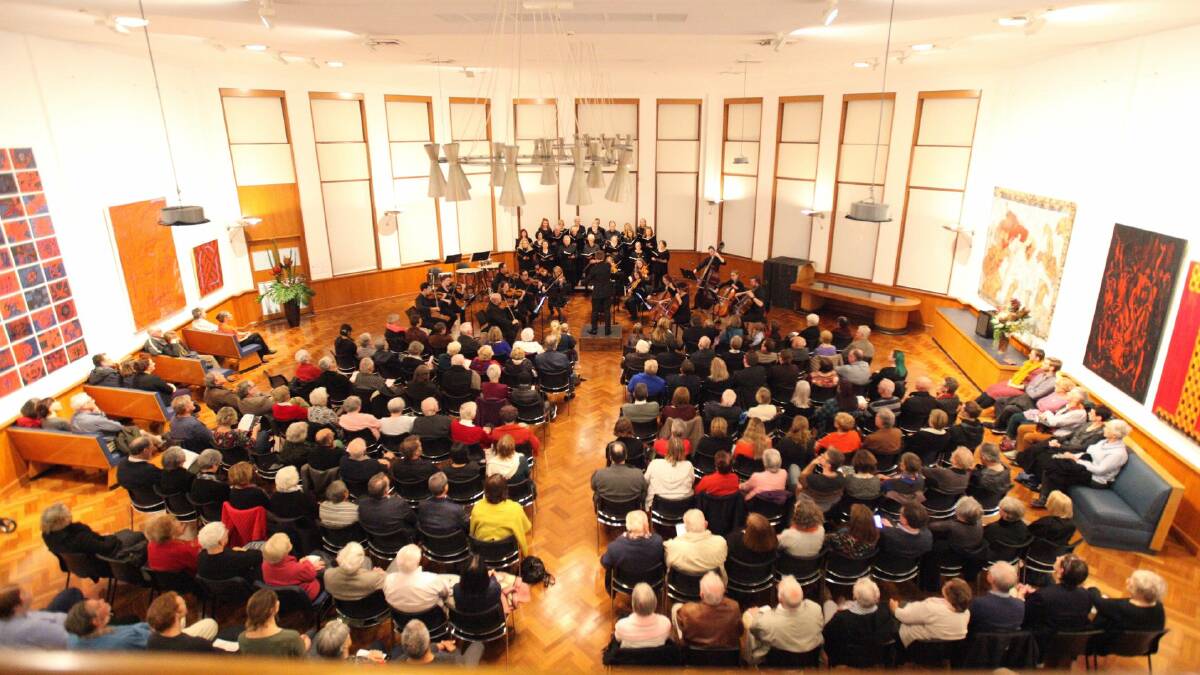 Steel City Strings performing to a full house at Wollongong Art Gallery. Picture: Supplied