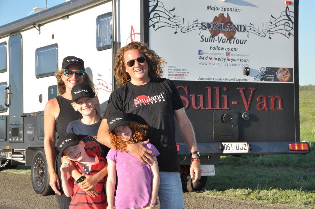 The Sullivans just spent a year on the road performing, clocking up 110 concerts around the nation. Picture: Supplied