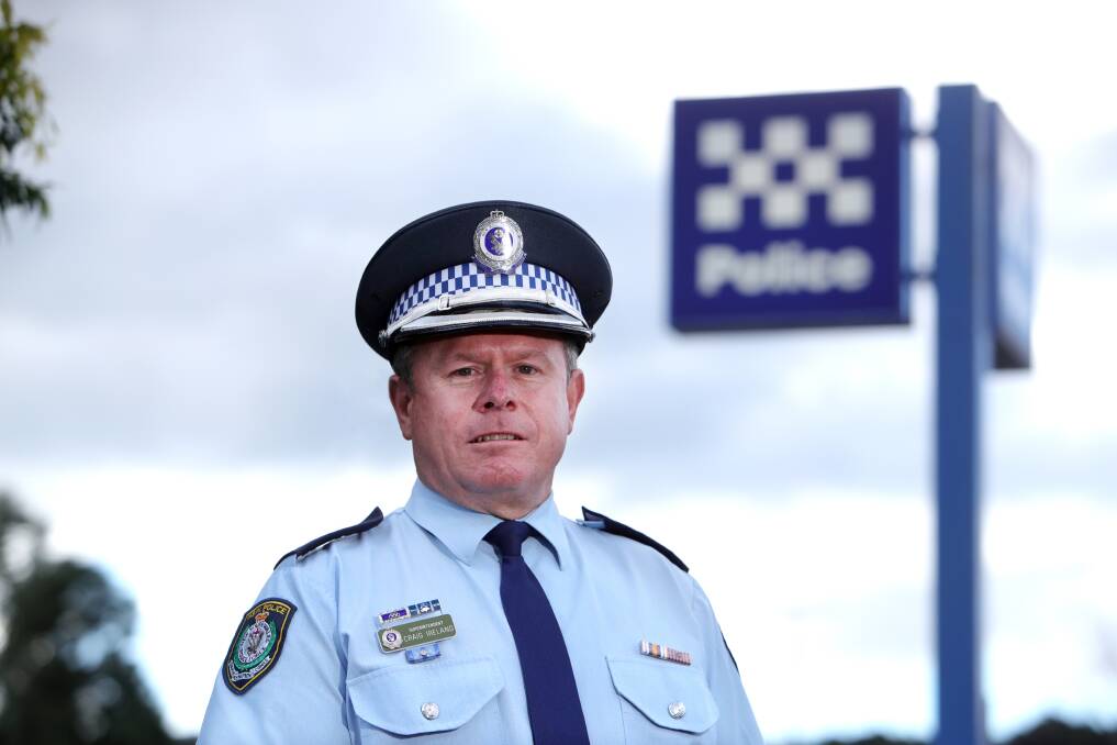 Familiar face: Lake Illawarra's new police commander spent time in the district in 2019, but is back permanently with domestic violence offenders atop his hit list. Picture: Sylvia Liber