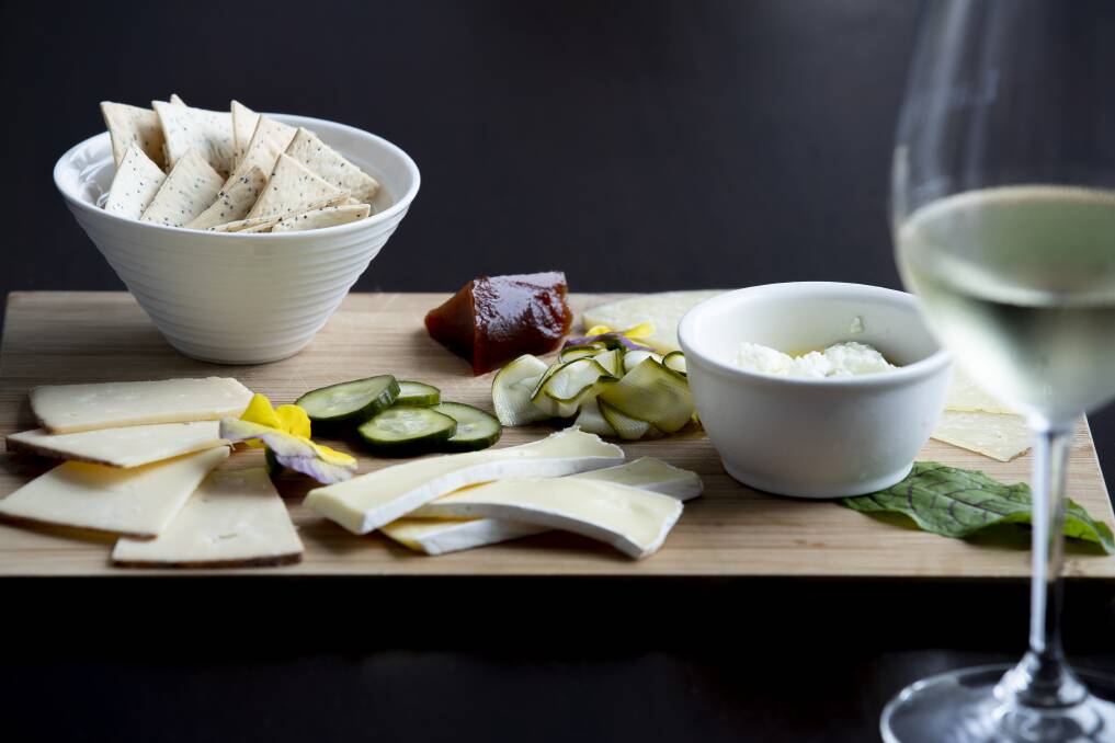ACM file image of cheese board with house pickles. Picture: Sitthixay Ditthavong