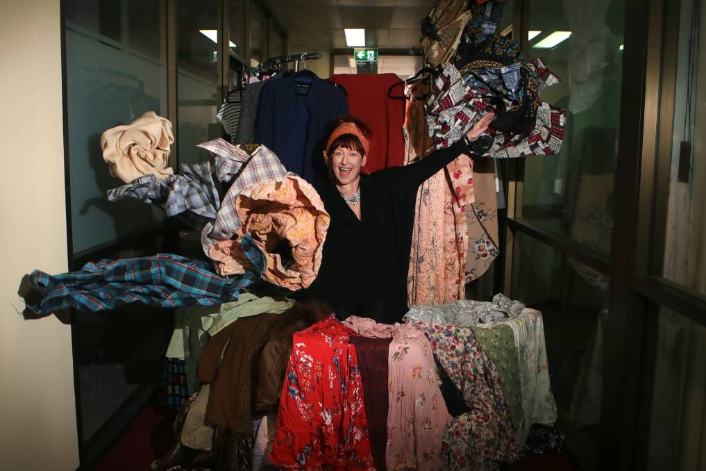 ON TREND: Shane Moon is organising another Great Gong Clothes Swap for December, with high demand for people trying to get rid of unwanted clothes as most op shops are closed. Picture: Sylvia Liber
