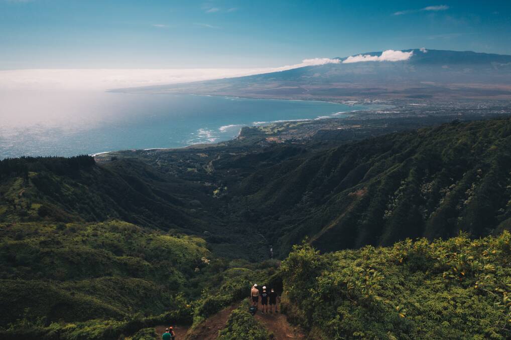 Maui in Hawaii - still image from Attacking Life. Sam Tolhurst says the film is the "blueprint" to how you can respond when life doesn't go to plan. Picture by Sam Tolhurst.