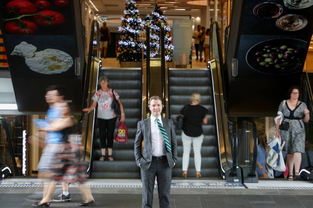 GOOD AND BAD: Illawarra Business Chamber's Adam Zarth expects bumper trade in the lead-up to Christmas. He says 'buy now pay later schemes' are great for consumers he doesn't want retailers to be left out of pocket. Picture: Adam McLean