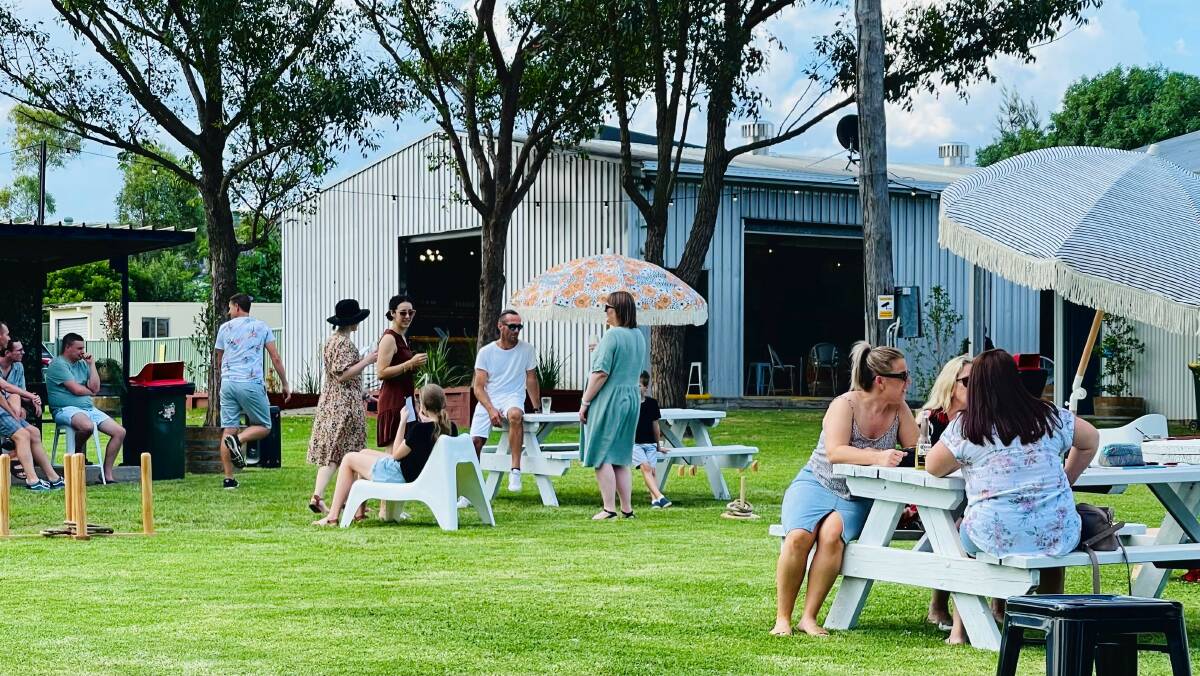 The Tap House and the Gable was launched which is an indoor/outdoor family and pet friendly space at Dapto Showground last December. It will be back up and running in Spring. Picture: Supplied