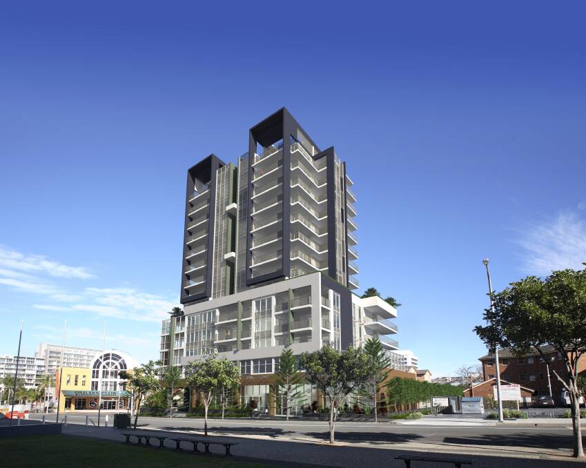 Artist impression of Harbour Apartments, set to be complete by March/April 2017. Picture: Supplied