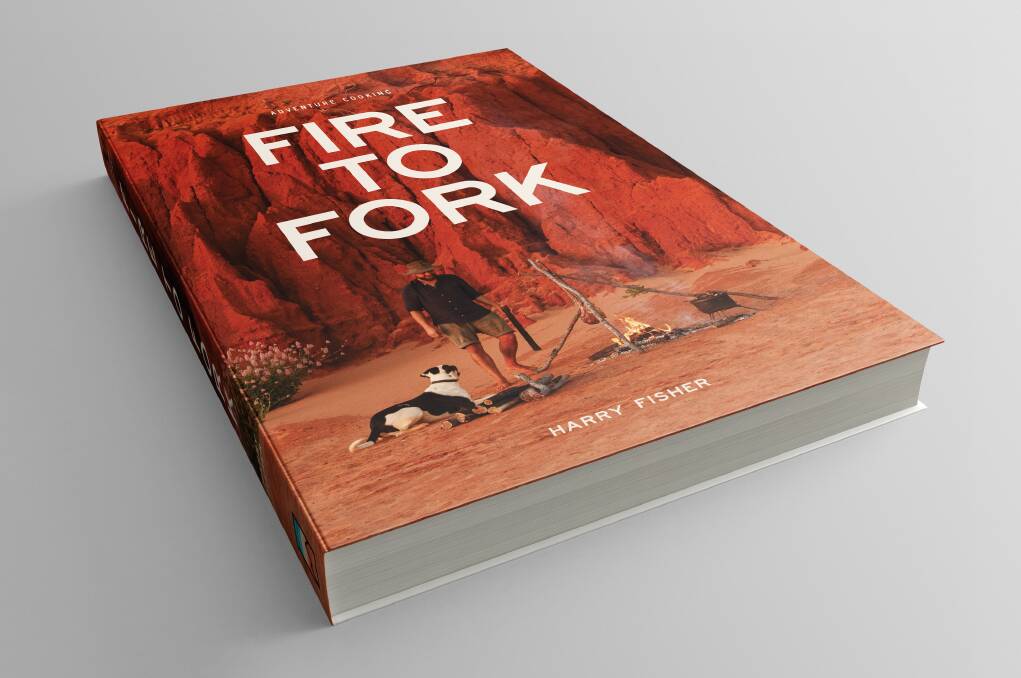 TASTY: Brendan Batty says while other camping cookbooks focus on stews and roasts, Fire to Fork has a variety of recipes using basic equipment - it's out now through Bulli publishing house Exploring Eden. Picture: Supplied