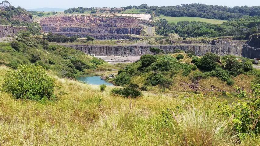 The Boral quarry at Bombo hasn't been used for mining since 2014. According to their website, they want to eventually rehabilitate the site so it can have alternative future land uses. Picture: Boral