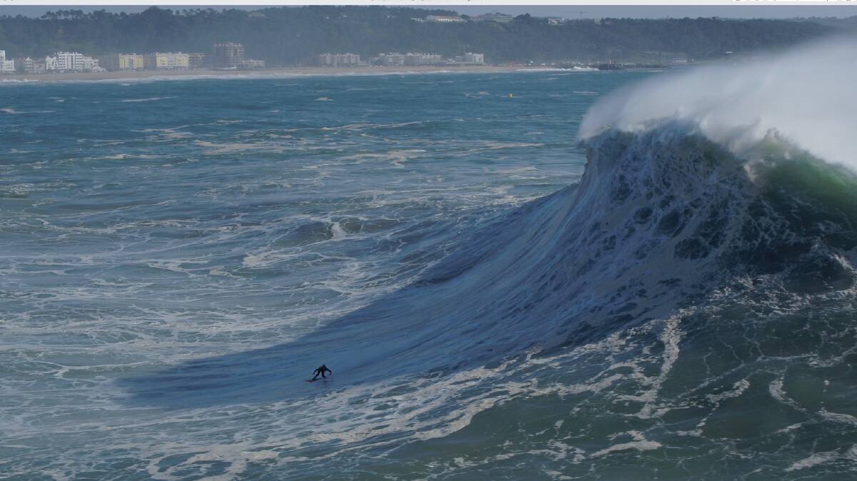 A still shot from The Big Wave Project 2. Picture: Supplied