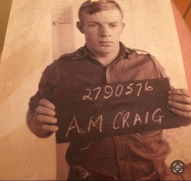 Private Alwyn Craig served in Vietnam. Picture supplied