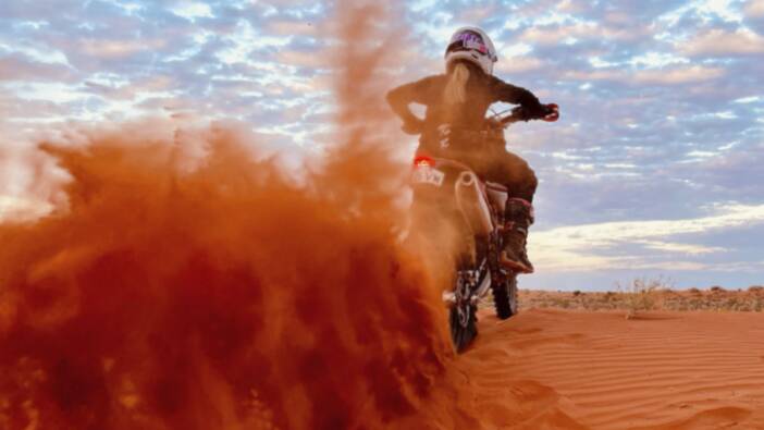 The All Women Simpson Desert Crossing will ride from Birdsville to Mt Dare raising funds for Dolly's Dream charity. Photo supplied.
