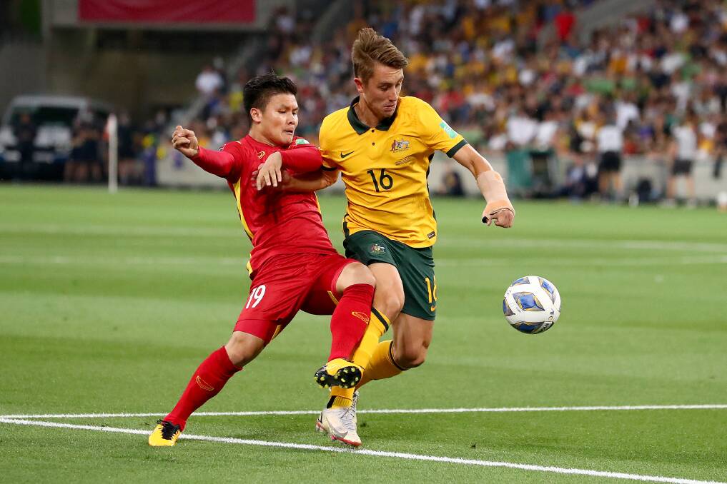 Shellharbour Socceroo Joel King is 'ready to go'. Picture - Getty Images