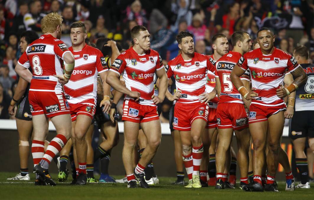 WELL EARNED: The Dragons have earned a spell with their 9-3 start to the year. Picture: AAP 